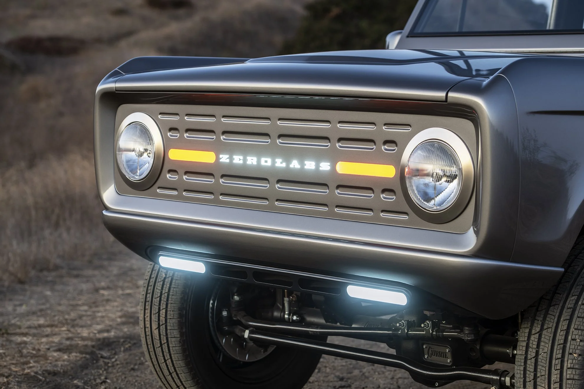 Zero Labs 1974 Carbon Electric Bronco: Classic Soul, Electric Power
